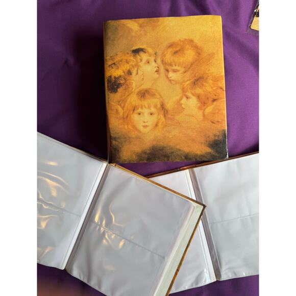 Vintage Cherubs Photo Album – Holds 128 4x6 Photos– Angel Design–Used Condition - Picture 8 of 14